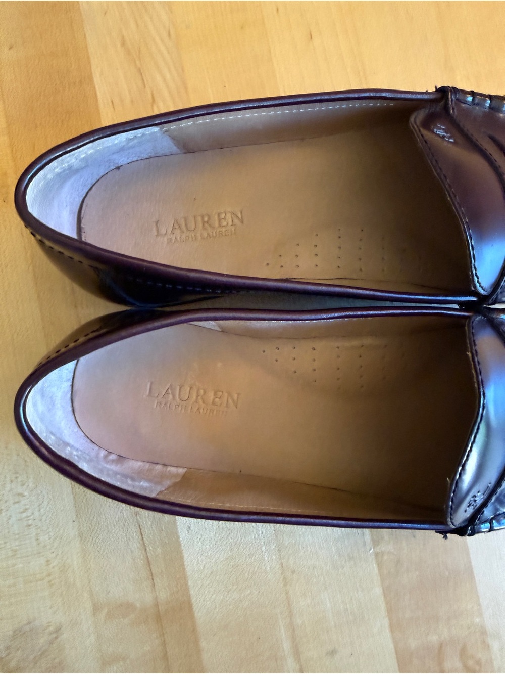 Ralph Lauren Wynnie Leather Loafers 10B *EUC* - Picture 12 of 13